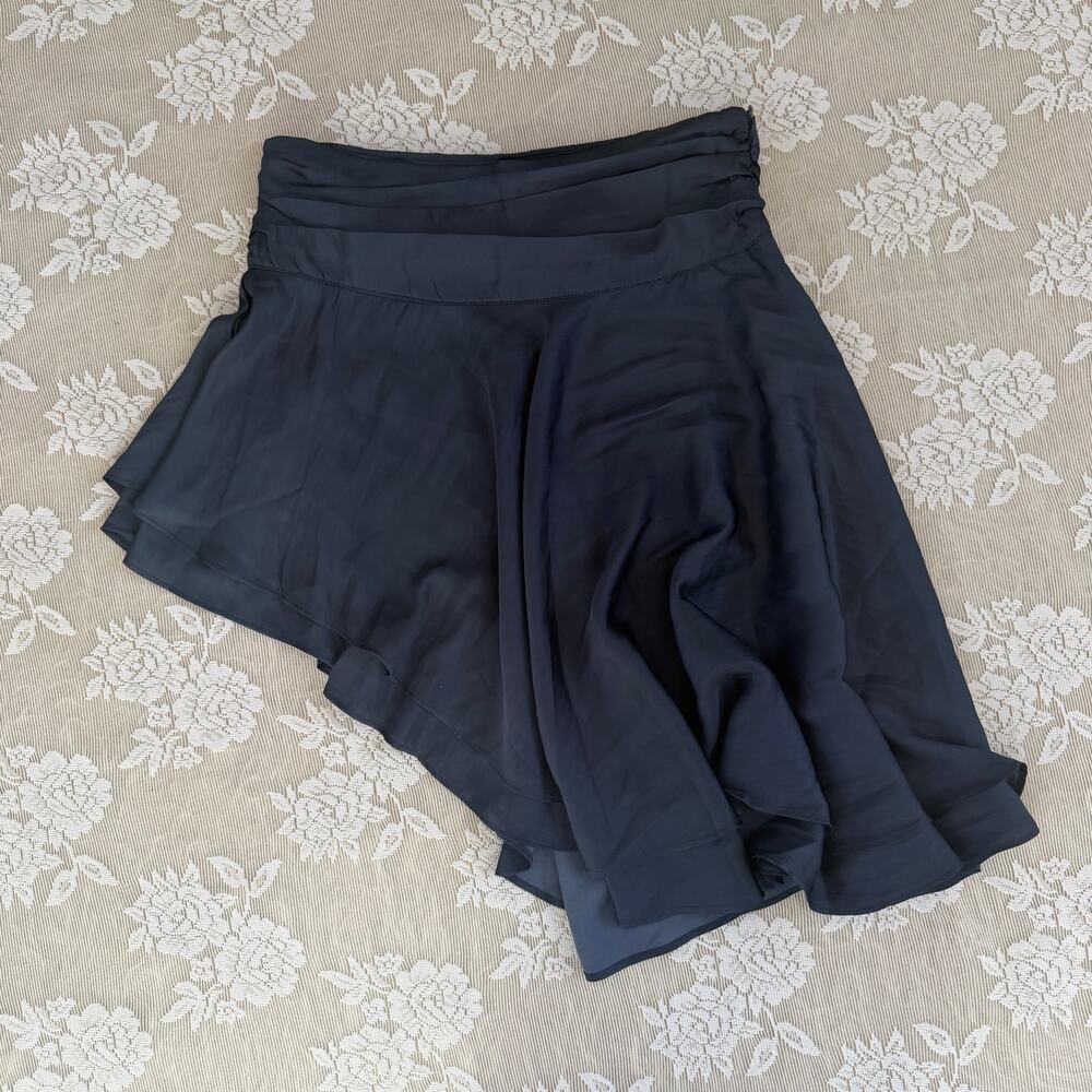 Lioness Asymmetrical Ruffle Mini Skirt Size XS